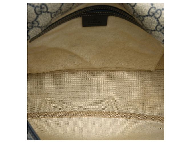 Borsa a tracolla Gucci GG Supreme Beige - vista 4