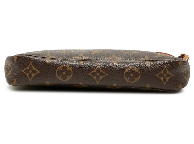 Borsa a tracolla Louis Vuitton Monogram Pochette Accessoires Marrone - vista 3