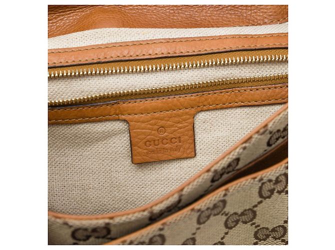 Borsa a tracolla Gucci GG Canvas Marrakech Beige - vista 5