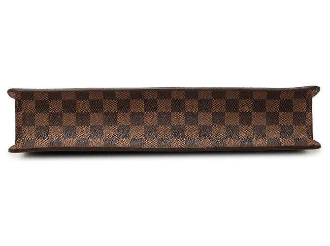 Borsa Business Louis Vuitton Altona PM Damier Ebene Marrone - vista 3
