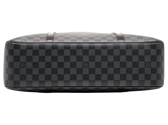 Borsa da viaggio Louis Vuitton Damier Graphite Jorn Nera Nero - vista 3
