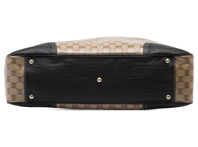 Borsa Tote Gucci GG Crystal Princy Beige - vista 3