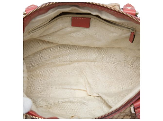 Borsa Gucci Diamante Canvas Sukey Beige - vista 4