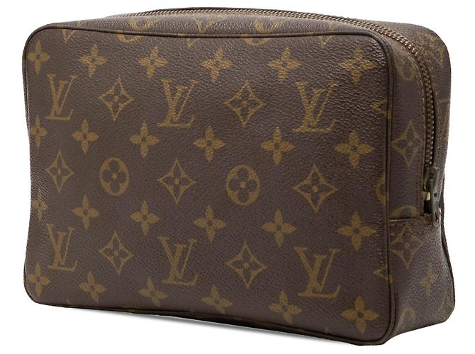 Borsa a pochette Louis Vuitton Monogram Trousse Toilette 23 Marrone - vista 2