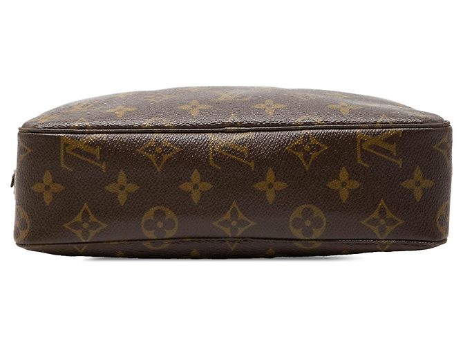Borsa a pochette Louis Vuitton Monogram Trousse Toilette 23 Marrone - vista 3