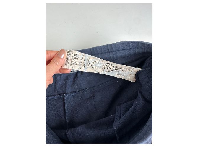 Giorgio Armani Pantaloncini Vintage Armani EA7 da Uomo Navy White L Blu navy - vista 11