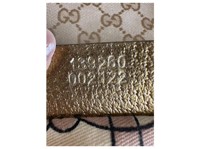 Tote Vintage Gucci GG Canvas Primi anni 2000 Beige Brown - vista 6