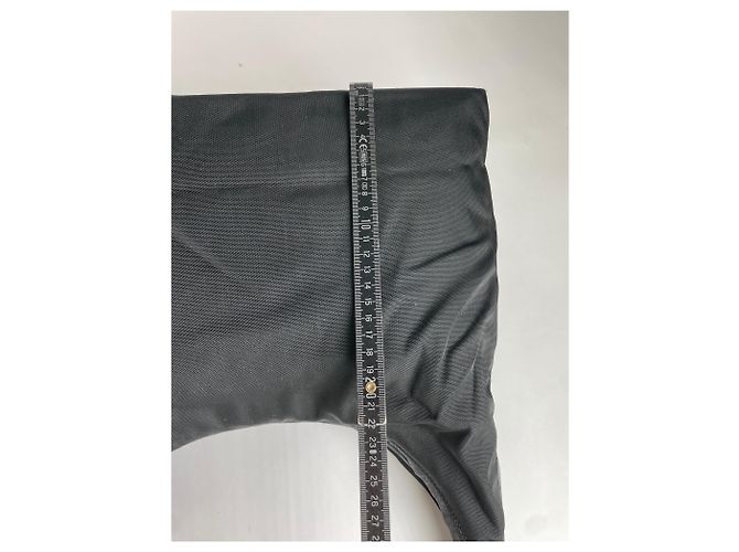Vintage Gucci Hobo Bag aus beschichtetem Canvas frühe 2000s Schwarz - Ansicht 10