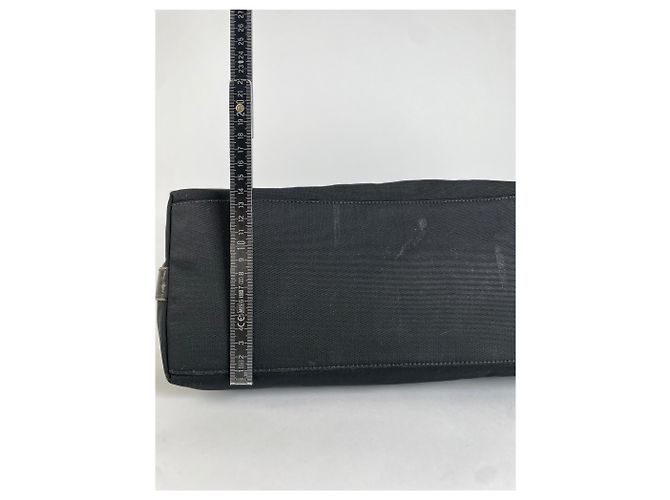 Vintage Gucci Hobo Bag aus beschichtetem Canvas frühe 2000s Schwarz - Ansicht 12