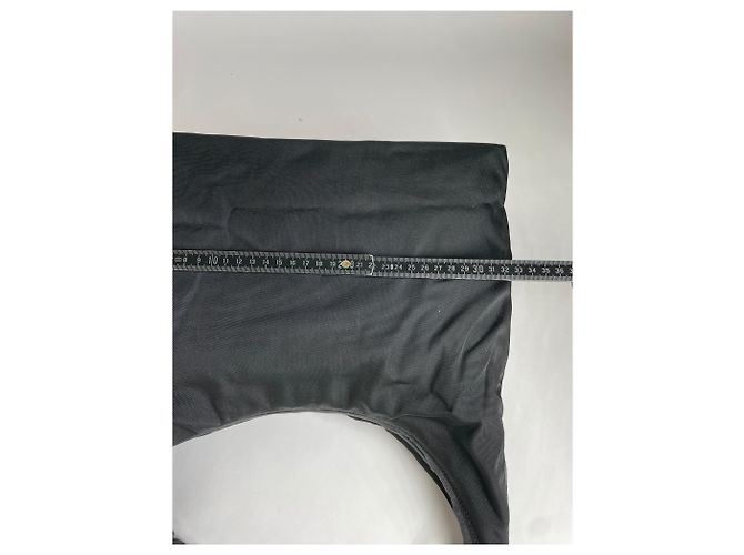 Vintage Gucci Hobo Bag aus beschichtetem Canvas frühe 2000s Schwarz - Ansicht 9