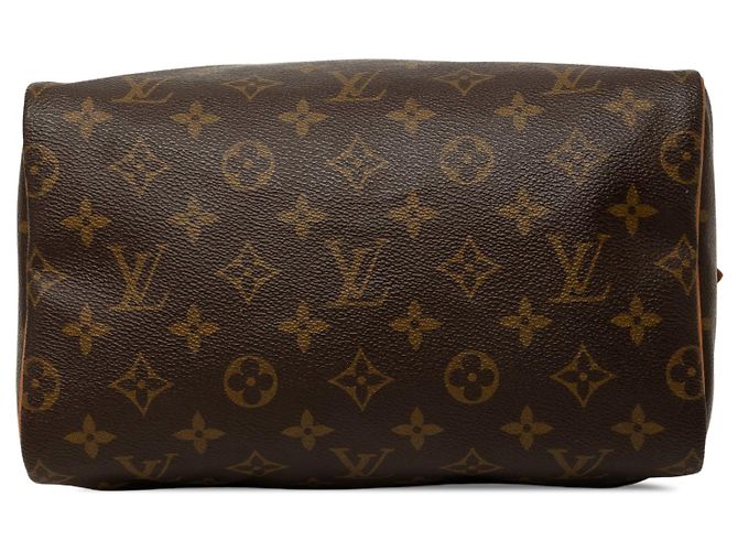 Borsa Boston Louis Vuitton Monogram Speedy 25 Marrone - vista 3
