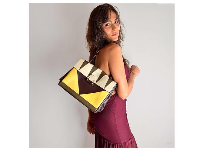 Valentino Garavani Mime Lederhandtasche mit Tragegriff Multicolor Mehrfarben - Ansicht 2