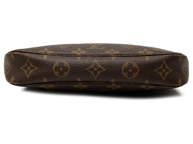 Borsa a tracolla Louis Vuitton Monogram Pochette Accessoires Marrone - vista 3