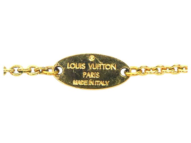 Collar Essential V Louis Vuitton chapado en oro Dorado - vista 7
