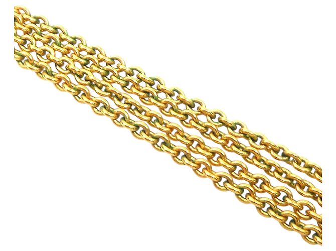 Collar Essential V Louis Vuitton chapado en oro Dorado - vista 8