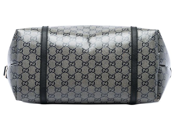 Tote Gucci Medium GG Crystal Joy Grigio - vista 3