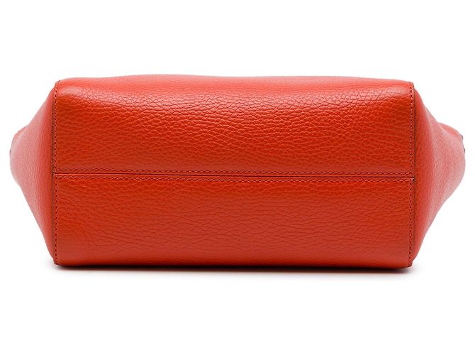 Borsa Mini Swing Gucci in pelle di vitello Orange Arancione - vista 3