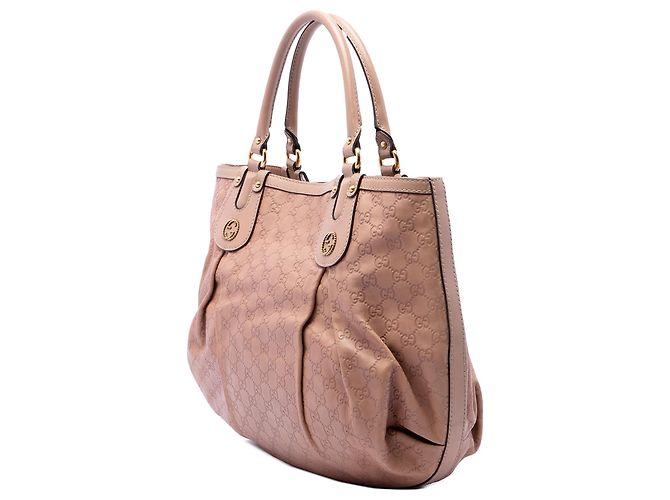 Tote Gucci Large Guccissima Scarlett Rosa - vista 2