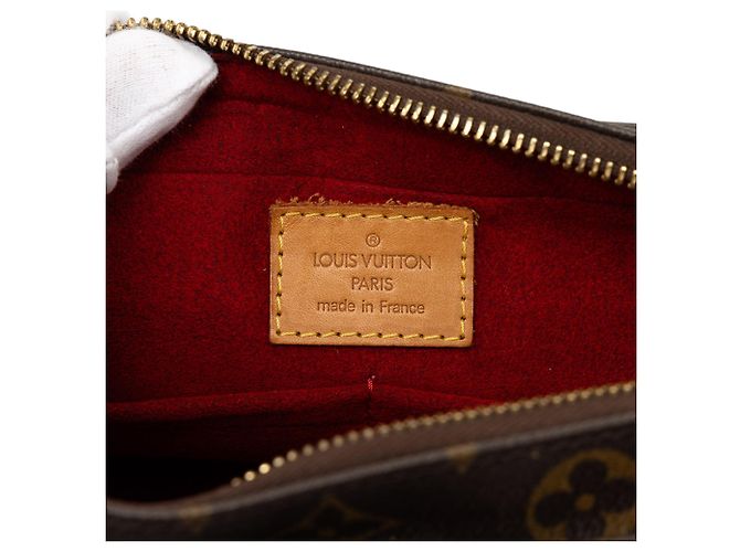 Borsa a tracolla Louis Vuitton Monogram Viva Cite MM Marrone - vista 5