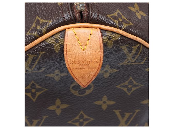 Borsa Boston Louis Vuitton Monogram Speedy 40 Marrone - vista 5