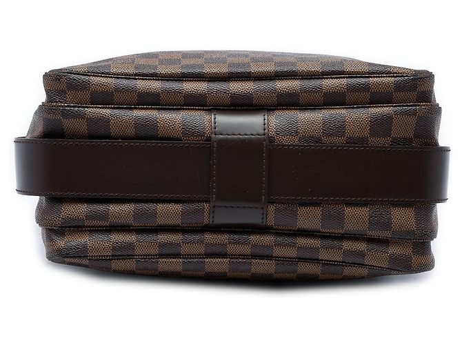 Borsa a tracolla Louis Vuitton Damier Ebene Naviglio marrone - vista 3
