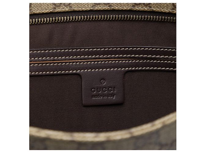 Borsa a tracolla Gucci GG Supreme Beige - vista 5