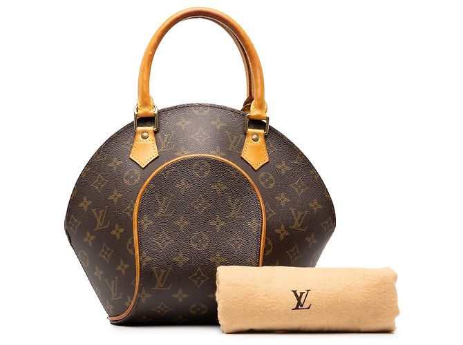 Louis Vuitton Monogram Ellipse PM Handtasche Braun - Ansicht 7