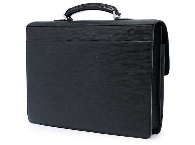 Borsa Business Louis Vuitton Epi Robusto 2 Nera Nero - vista 2