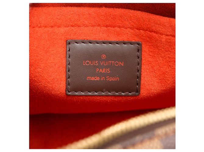 Borsa a mano Mini Sarria Louis Vuitton Damier Ebene Marrone - vista 5