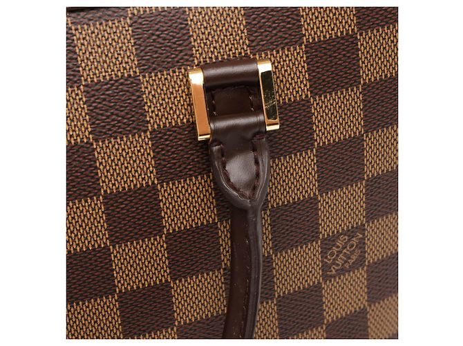Borsa a mano Mini Sarria Louis Vuitton Damier Ebene Marrone - vista 6