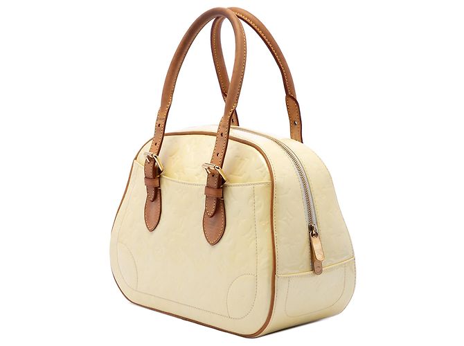 Louis Vuitton Monogram Vernis Summit Drive Handtasche Weiß - Ansicht 2