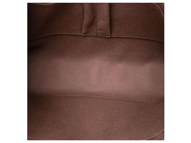 Borsa Business Louis Vuitton Damier Ebene Porte Documents Jour Marrone - vista 4