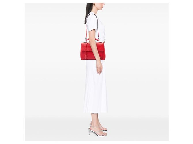Borsa Louis Vuitton Epi Cluny MM rossa Rosso - vista 6