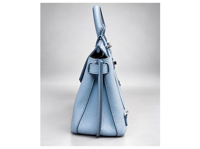 MCM Handtasche in Hellblauem Leder - Ansicht 5