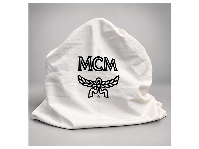 MCM Handtasche in Hellblauem Leder - Ansicht 9