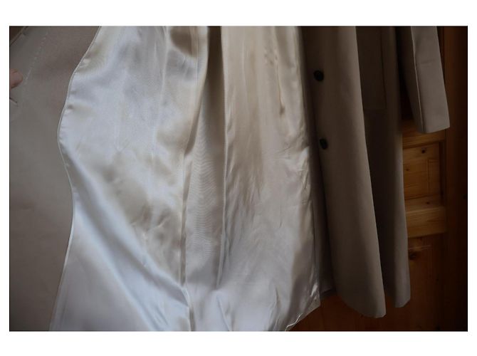 Trench coat bege em algodão COS - vista 11