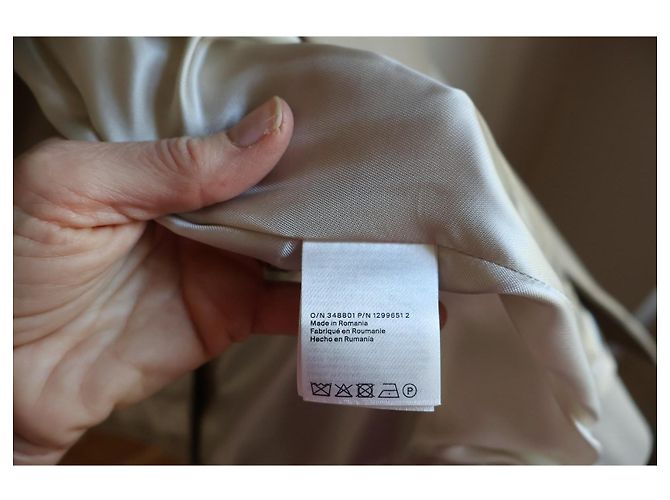 Trench coat bege em algodão COS - vista 12