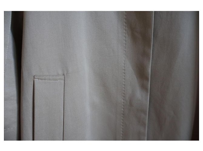 Trench coat bege em algodão COS - vista 7