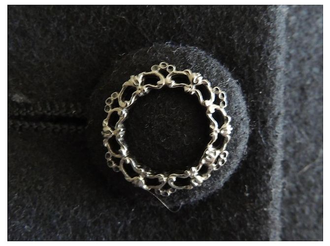 Chanel schwarze Woll-Kaschmir Jacke Größe 40 - Ansicht 14