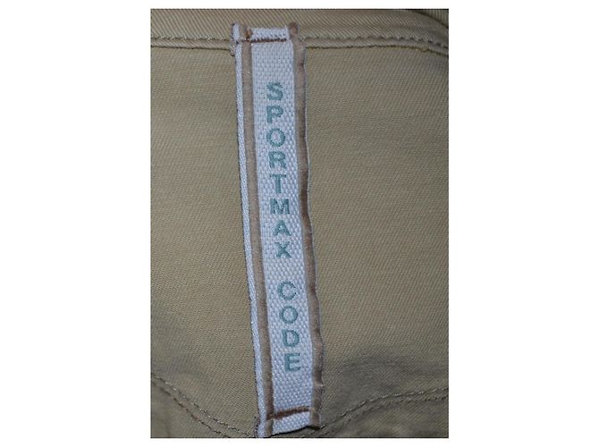 Sportmax beige Stretch-Baumwolljacke - Ansicht 5