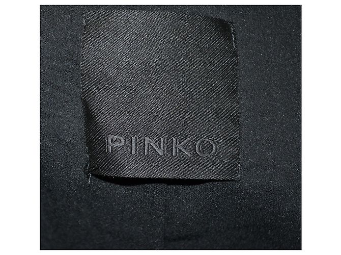 Pinko Black Ruffled Cropped Jacket - view 5