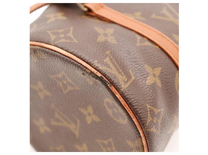 Sac à main Louis Vuitton Monogram Papillon 30 Marron - vue 10