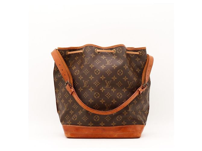 Louis Vuitton Monogram Noé Borsa Secchiello Marrone Monogramma - vista 3