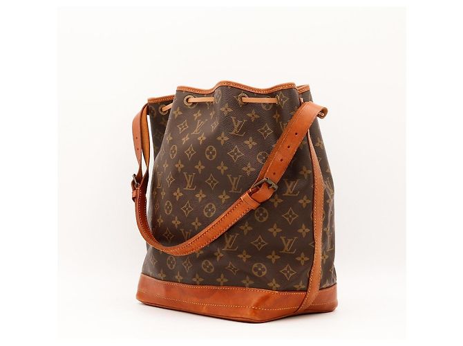 Louis Vuitton Monogram Noé Borsa Secchiello Marrone Monogramma - vista 4