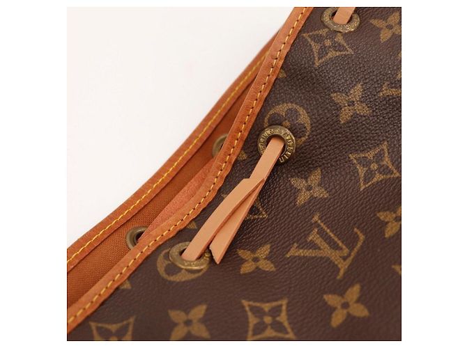 Louis Vuitton Monogram Noé Borsa Secchiello Marrone Monogramma - vista 7