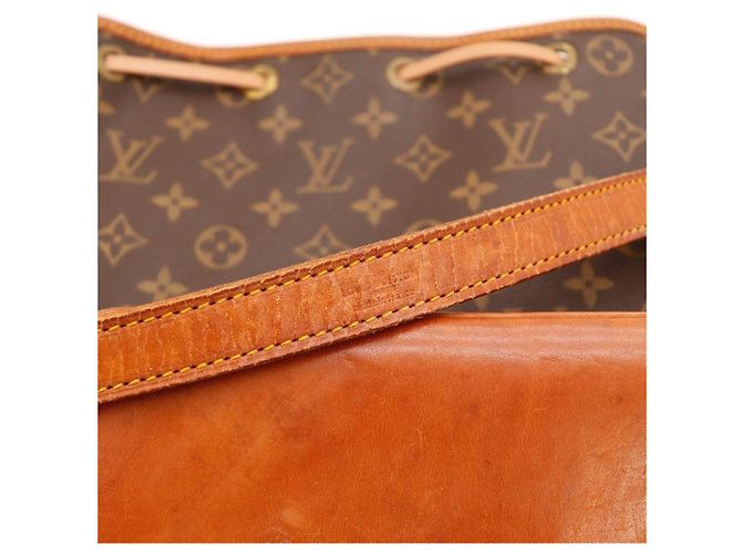 Louis Vuitton Monogram Noé Borsa Secchiello Marrone Monogramma - vista 9