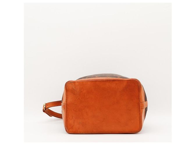 Louis Vuitton Monogram Noé Bolso Bucket Castaño Monograma - vista 5