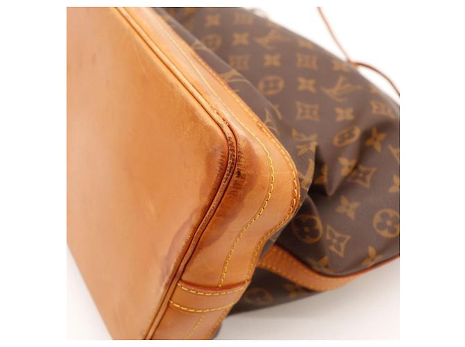 Louis Vuitton Monogram Noé Bolsa Saco Marrom Monograma - vista 10