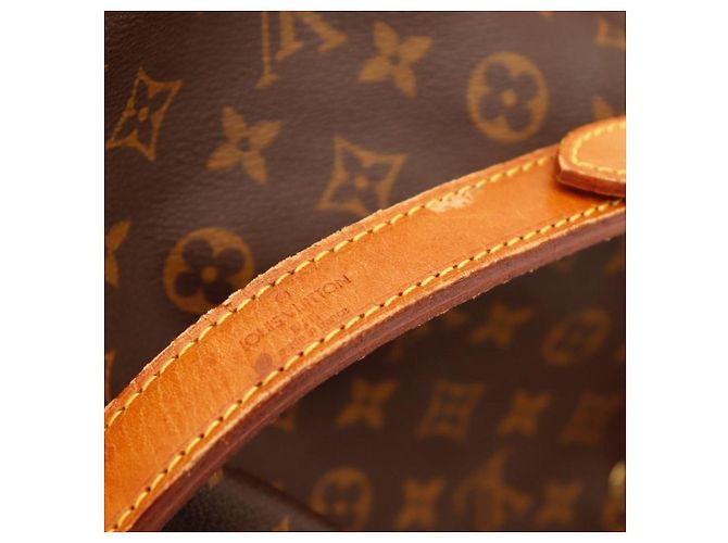 Louis Vuitton Monogram Noé Bolsa Saco Marrom Monograma - vista 12