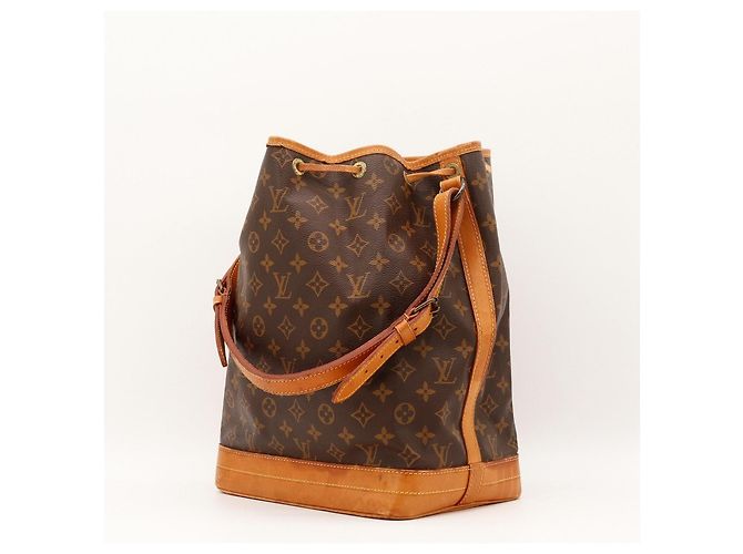 Louis Vuitton Monogram Noé Bolsa Saco Marrom Monograma - vista 4